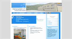 Desktop Screenshot of galvanoplast.it